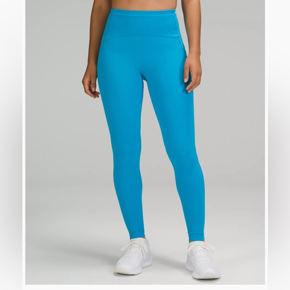 Lululemon Swift Speed High Rise Tight 28”  Turquoise Tide